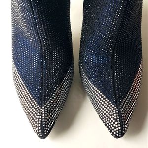 Ankle Boots | Rhinestones